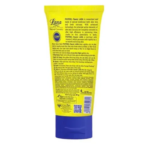 Kem dưỡng da chân FOOTGEL CLASSIC (Tuýp 50g) Hỗ trợ giảm nứt nẻ gót chân, da bàn chân, các trường hợp “nước ăn da”.