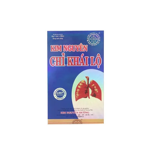 KIM NGUYÊN CHỈ KHÁI LỘ (Chai 300ml) Giúp Bổ phế, giảm ho, giảm đờm, giảm đau rát họng do viêm họng.