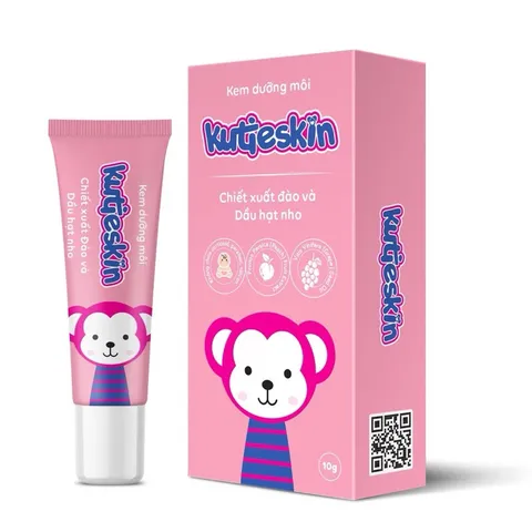 Kem dưỡng môi Kutieskin (Tuýp 10g) Dùng cho cả bé và mẹ, phòng ngừa môi khô nứt nẻ, dưỡng môi mềm mại.
