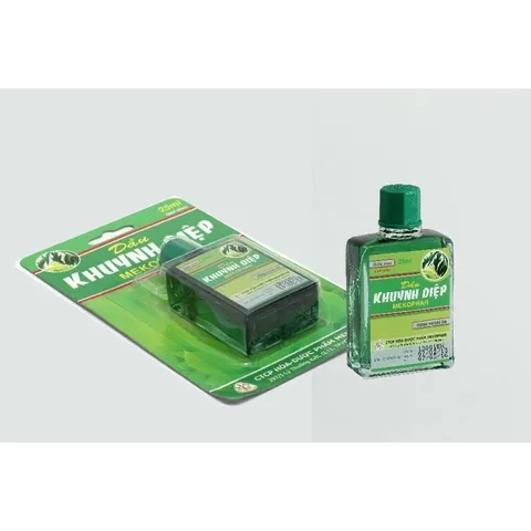 Dầu Khuynh Diệp MEKOPHAR (Chai 25ml) Phòng cảm cúm, nghẹt mũi, đau bụng, nhức mỏi, nhức đầu, chóng mặt, côn trùng đốt.