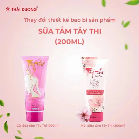 Sữa tắm Tây Thi (Tuýp 200ml) Giúp làm giảm mụn lưng, rôm sảy, dị ứng da