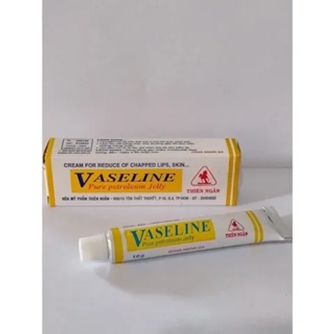 VASELINE THIÊN NGÂN (Tube 10g) Làm giảm nứt nẻ môi, khô môi, giảm nứt nẻ da tay, gót chân, khô da, làm mềm da.