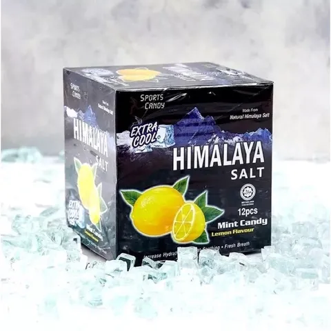 Kẹo Chanh Muối Himalaya Salt (gói 6 viên) Chiết xuất từ chanh tươi bổ sung vitamin C giúp giảm căng thẳng, mệt mỏi.