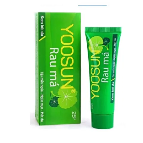 Kem bôi da YOOSUN Rau má (tube 25g) Ngừa mụn, mát da, tránh sẹo