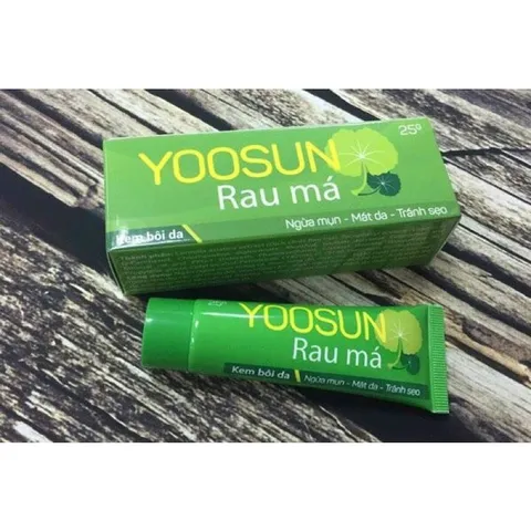 Kem bôi da YOOSUN Rau má (tube 25g) Ngừa mụn, mát da, tránh sẹo
