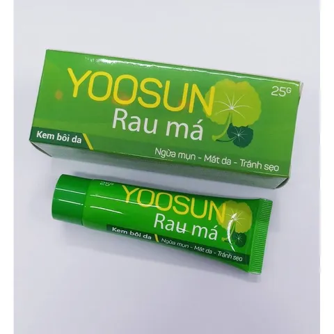 Kem bôi da YOOSUN Rau má (tube 25g) Ngừa mụn, mát da, tránh sẹo