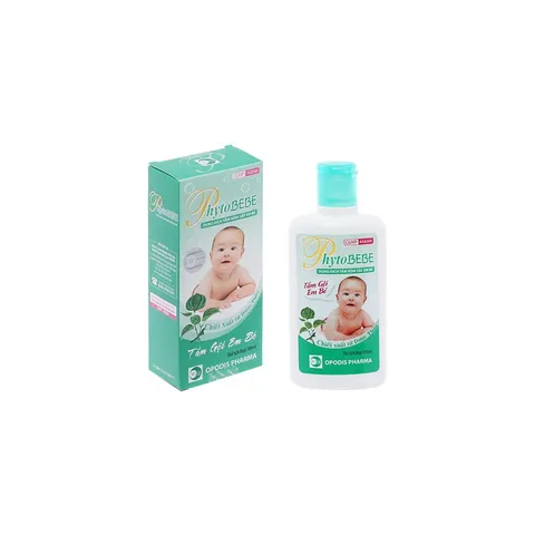 PHYTOBEBE Dung dịch tắm gội rôm sảy em bé (Chai 100ml và Chai 250ml)