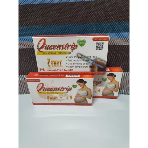 QUE THỬ THAI QUEENSTRIP (Hộp 1 Que) Chính xác, nhanh chóng, tiện lợi, dễ sử dụng.