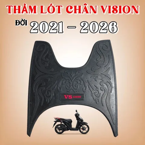 ViSion 21 ,Thảm Lót Chân Xe Vision 2021 ->2026 và xe Espero Velia 50cc