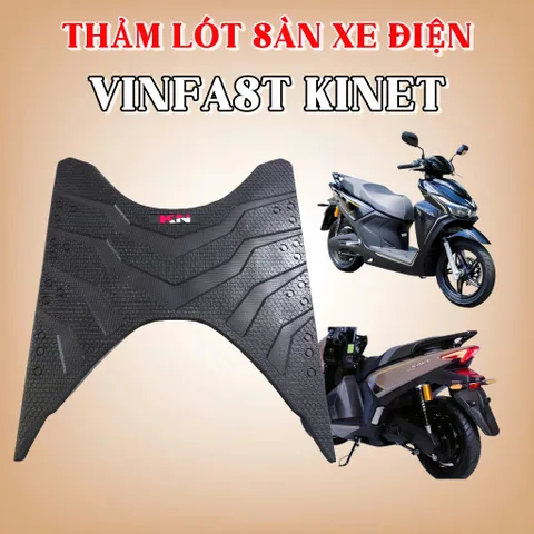 Thảm lót sàn xe điện Kinet ( Cao su dày dặn dẻo dai , hàng chuẩn xe ) Vinfast Kinet