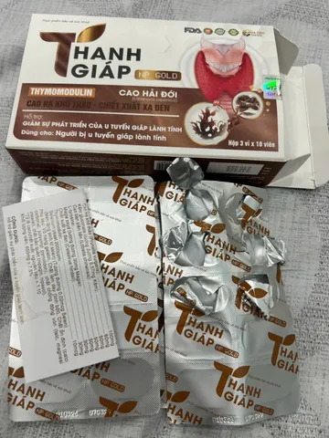TPBVSK THANH GIÁP NP GOLD HỖ TRỢ GIẢM SỰ PHÁT TRIỂN CỦA U TUYẾN GIÁP LÀNH TÍNH