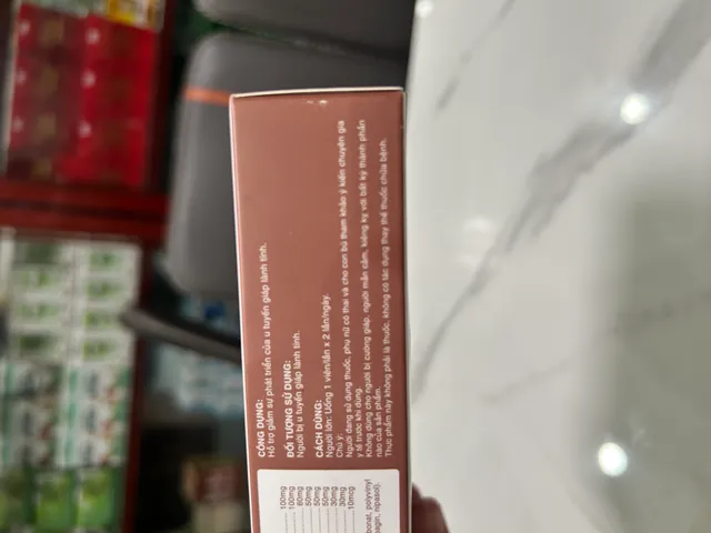 TPBVSK THANH GIÁP NP GOLD HỖ TRỢ GIẢM SỰ PHÁT TRIỂN CỦA U TUYẾN GIÁP LÀNH TÍNH