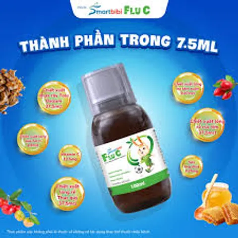 Combo Smartbibi ZinC và Smartbibi Flu C TPBVSK Giúp Bé Ăn Ngon Hỗ Trợ Tăng Đề Kháng Phòng Cảm Lạnh, Cảm Cúm
