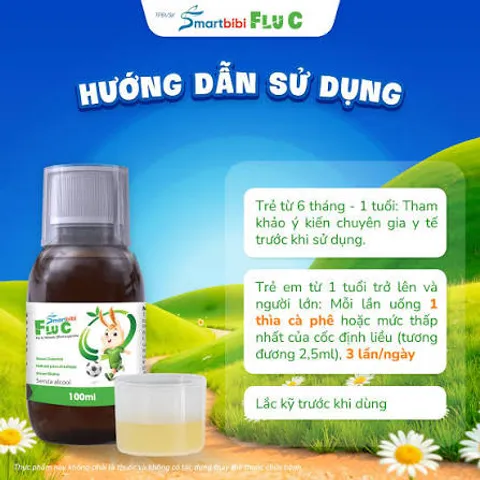 Combo Smartbibi ZinC và Smartbibi Flu C TPBVSK Giúp Bé Ăn Ngon Hỗ Trợ Tăng Đề Kháng Phòng Cảm Lạnh, Cảm Cúm
