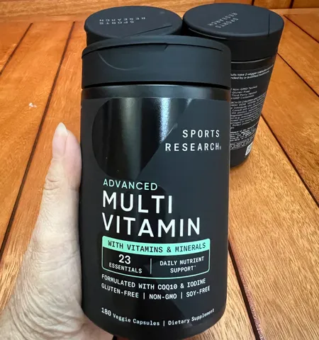 Viên uống Advanced Multi vitamin Sports Research  - 180 viên hang Mỹ xách tay