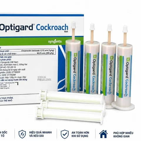 Gel diệt gián Optigard®Cockroach 30g Syngenta – Diệt gián Đức, gián Mỹ