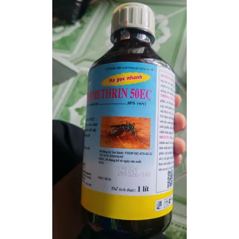 MAP PERMETHRIN 50EC 1L CHÍNH HÃNG Mappacific(singgaore)–CÔNG THỨC PERMETHRIN 50% –CHUYÊN DIỆT MUỖI & KIỂM SOÁT CÔN TRÙNG