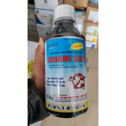 Diệt Côn Trùng SUNAMI® 55EC | Chuyên Dụng Rệp Giường,muỗi,ruồi,gián và một số côn trùng  hại khác,Nguyên Liệu Nhập Ngoại