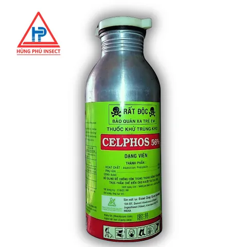 THUỐC XÔNG DIỆT MỌT NÔNG SẢN CELPHOS 56% 1KG  NHẬP KHẨU ẤN ĐỘ -Diệt Mọt Kho Ngũ Cốc Gạo Hạt Điều Cà Phê, ủ kín diệt mọt.