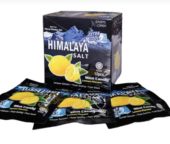 Kẹo Chanh Muối Vị Bạc Hà Himalaya (12 gói x 15g)
