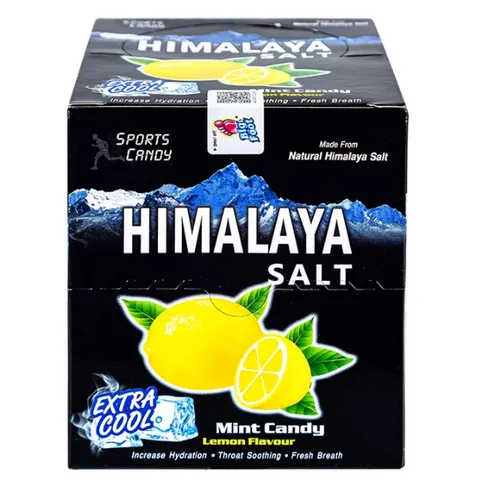Kẹo Chanh Muối Vị Bạc Hà Himalaya (12 gói x 15g)