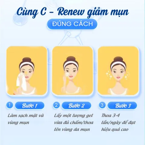 Gel Chấm Mụn Giảm Mụn Mờ Thâm Nhanh Chóng C-Renew Anti Acne 24h Chính Hãng - 15g