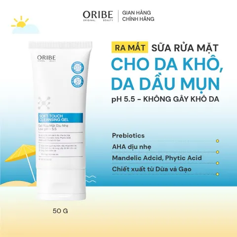 Sữa rửa mặt làm sạch dịu nhẹ dưỡng da ẩm mịn dành cho mọi loại da Oribe