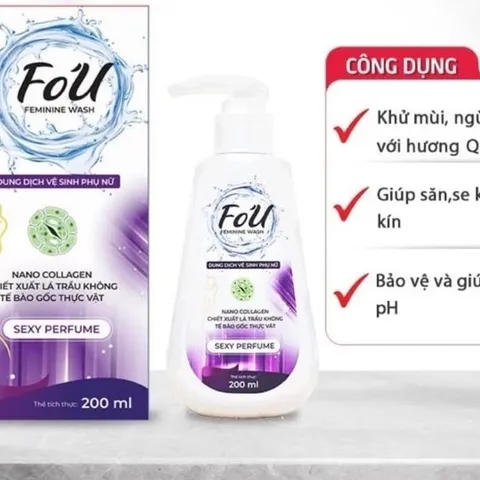 Dung Dịch Vệ Sinh Fo'U Fobe Lá Trầu Không - dung tích 200ml