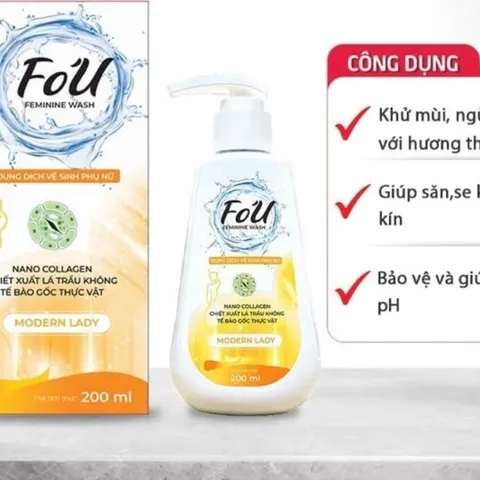 Dung Dịch Vệ Sinh Fo'U Fobe Lá Trầu Không - dung tích 200ml