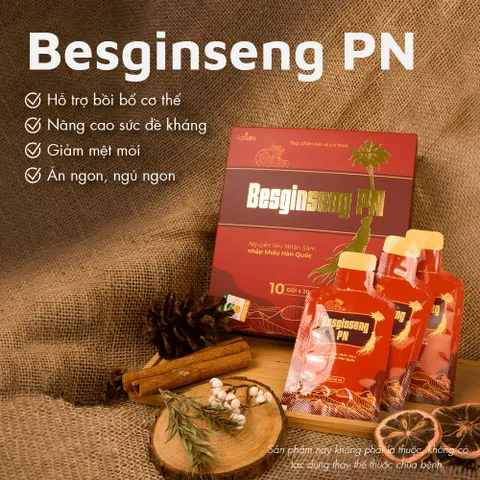 BESGINSENG PN Nhân sâm lên men GS15-4 của Hàn Quốc
