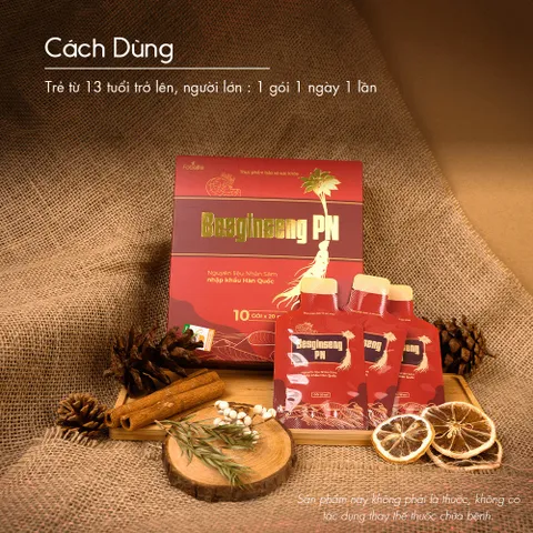 BESGINSENG PN Nhân sâm lên men GS15-4 của Hàn Quốc