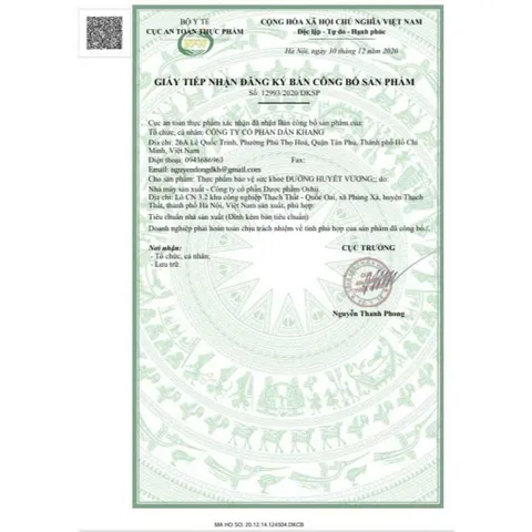 Viên Uống Đường Huyết Vương Giúp Hạ Đường Huyết Hỗ Trợ Ngăn Biến Chứng Tiểu Đường Hộp 30 viên