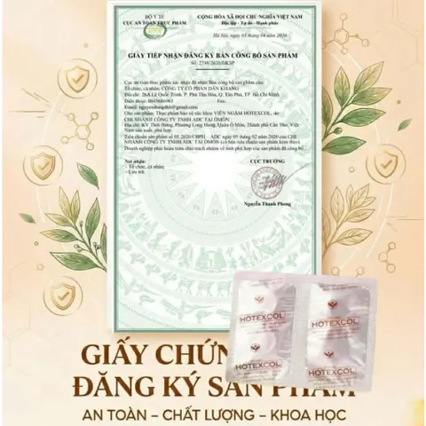 viêm ngậm thanh họng HOTEXCOL (hộp 10 vĩ/ 4 viên)