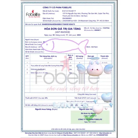 SỮA BỘT FOBE MILK DINH DƯỠNG XƯƠNG KHỚP 400 gr, 900 gr