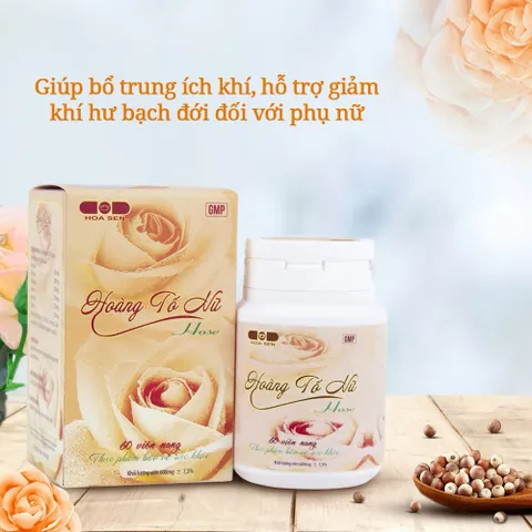 Viên uống phụ khoa Hoàng Tố Nữ giảm huyết trắng khí hư ở phụ nữ