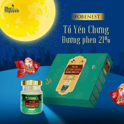 Hộp Yến Sào Fobelife 21% Yến Giúp Bồi Bổ Cơ Thể - Lọ 70ml