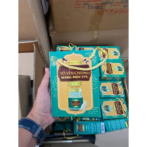 Hộp Yến Sào Fobelife 21% Yến Giúp Bồi Bổ Cơ Thể - Lọ 70ml