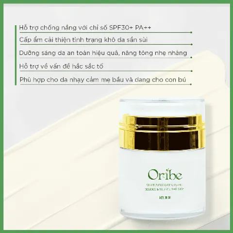 Kem trắng da ban ngày Oribe cấp ẩm chống nắng làm mờ đốm nâu 30g