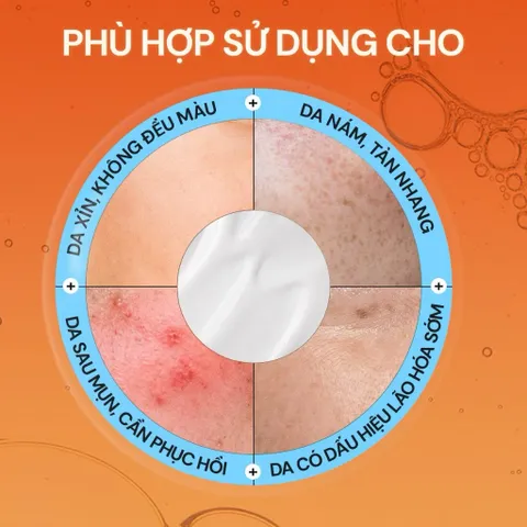Kem dưỡng Vitamin C Niosome 2% Oribe Dân Khang hỗ trợ sáng da mờ nám sạm 35g