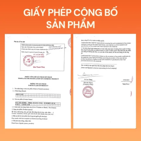 Kem dưỡng Vitamin C Niosome 2% Oribe Dân Khang hỗ trợ sáng da mờ nám sạm 35g