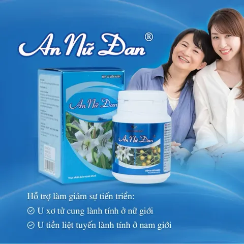 Viên Uống Hỗ Trợ Phòng Ngừa Và Giảm Kích Thước U Nang, U Xơ An Nữ Đan Hộp 60 Viên 810217