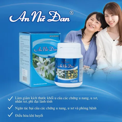 Viên Uống Hỗ Trợ Phòng Ngừa Và Giảm Kích Thước U Nang, U Xơ An Nữ Đan Hộp 60 Viên 810217