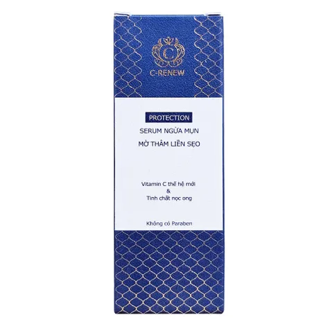 Serum Giảm Mụn Sáng Da Mờ Thâm, Mờ Sẹo Sau Mụn Thế Hệ Mới C-Renew Protection Anti Acnes
