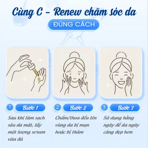 Serum Giảm Mụn Sáng Da Mờ Thâm, Mờ Sẹo Sau Mụn Thế Hệ Mới C-Renew Protection Anti Acnes