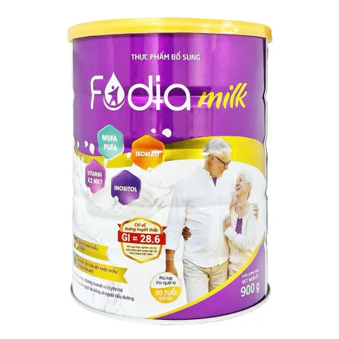 Sữa Bột Cho Người Tiểu Đường FodiaMilk Fobe Giúp Ổn Định Đường Huyết, Hương Vani N1 810228