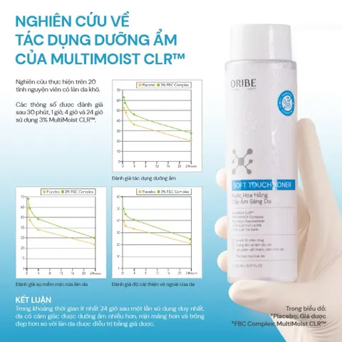 Toner Oribe cấp ẩm làm dịu se khít lỗ chân lông - Nước hoa hồng dưỡng sáng phù hợp mọi loại da 150ml