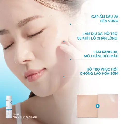 Toner Oribe cấp ẩm làm dịu se khít lỗ chân lông - Nước hoa hồng dưỡng sáng phù hợp mọi loại da 150ml