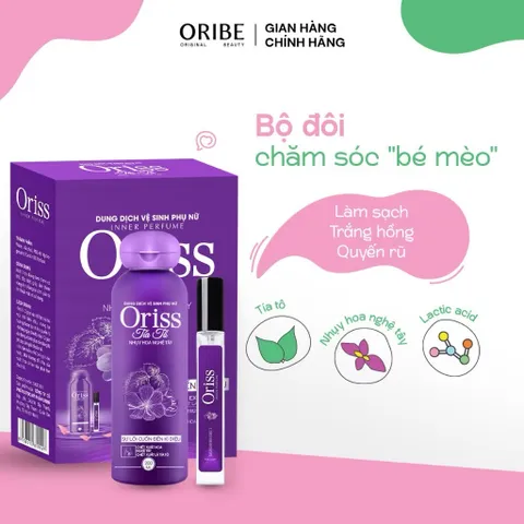 Nước Hoa Vùng Kín Nữ Chiết Xuất Tía Tô Oriss 10ml (date 02/2027)