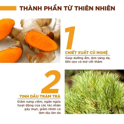 Kem nghệ Oriss giảm mụn và thâm không gây vàng da dành cho da dầu mụn tuýp 20gr