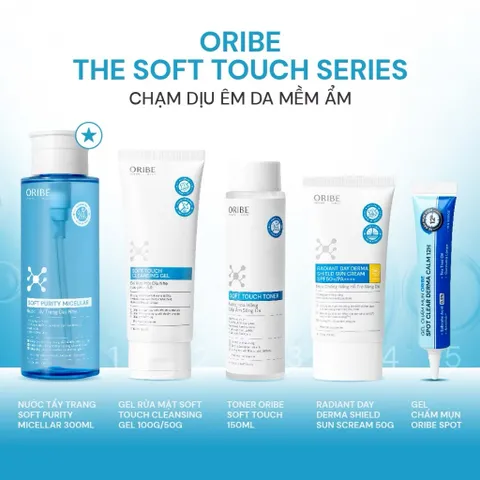 Nước tẩy trang Oribe làm sạch sâu dịu nhẹ không cay mắt cho mọi làn da